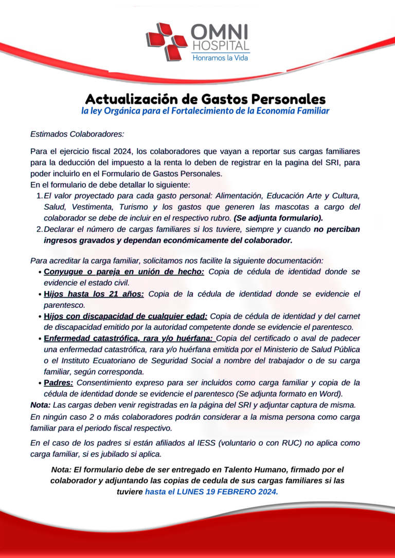 Gastos Personales 2024