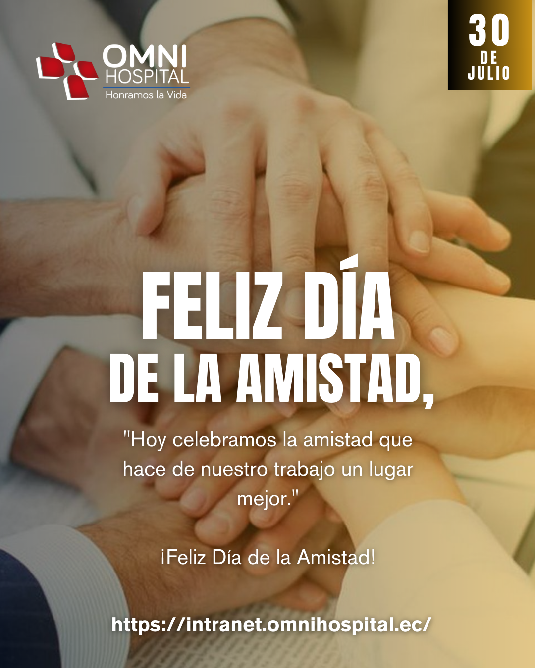 Feliz Día de la Amistad