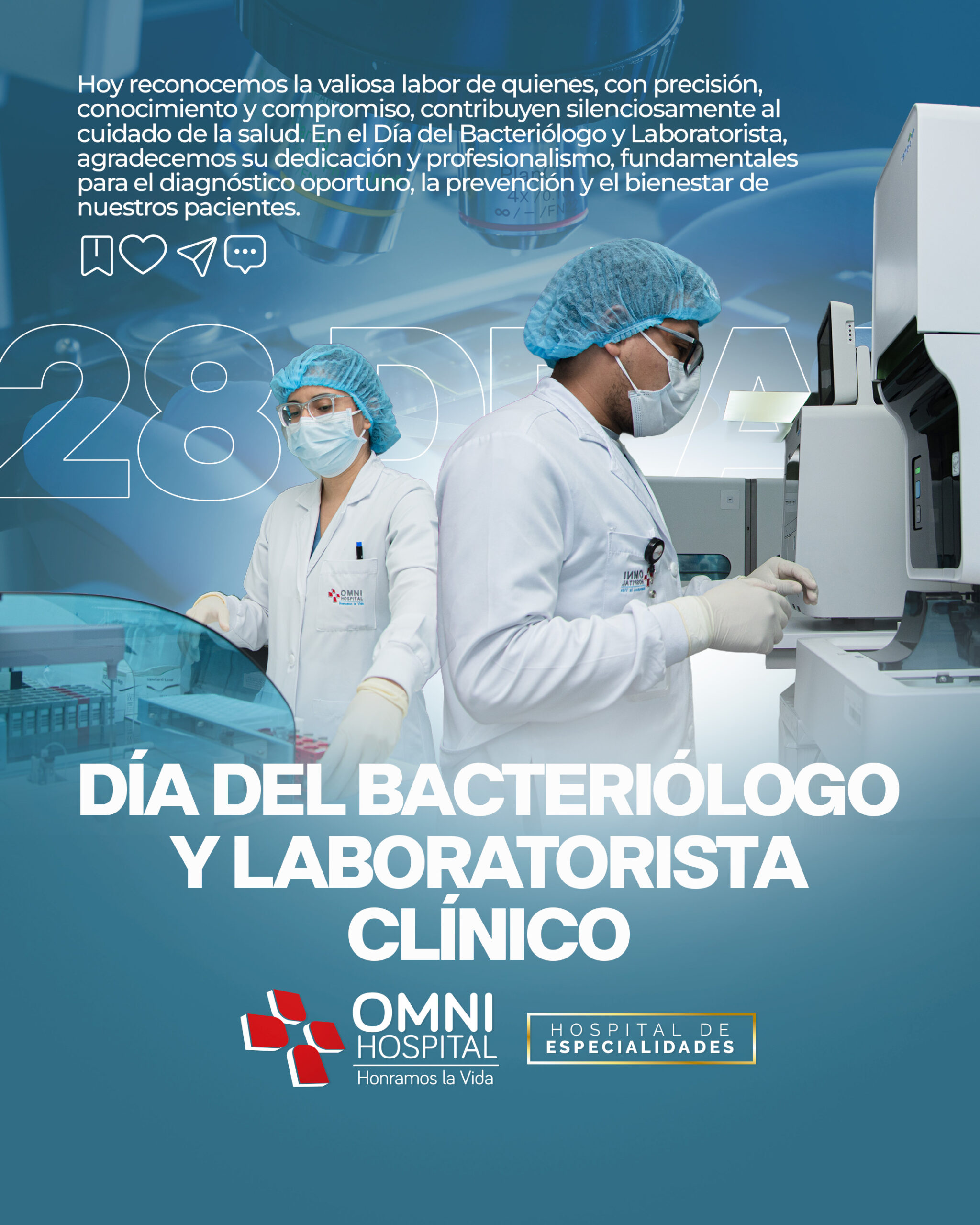 Día del Bacteriólogo y Laboratorista Clínico