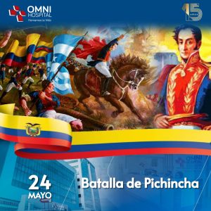 Hoy conmemoramos los 202 años de la Batalla de Pichincha.

Un día como hoy, en 1822, nuestros héroes libertarios, liderados por el General Antonio José de Sucre, alcanzaron una victoria decisiva en las laderas del volcán Pichincha, sellando la libertad de Quito y asegurando el camino hacia la independencia de Ecuador.

Recordamos con orgullo y gratitud a aquellos valientes que lucharon por nuestra libertad y soberanía.

¡Que su espíritu de sacrificio y amor por la patria siga inspirándonos cada día!

---