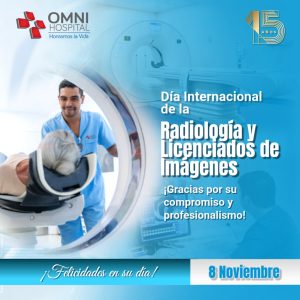 Día Internacional de la Radiología y Licenciados de Imágenes