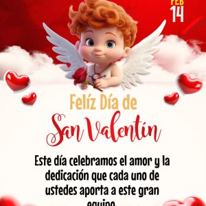 Feliz Día del Amor y la amistad