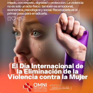 Día Internacional de la Eliminación de la Violencia contra la Mujer